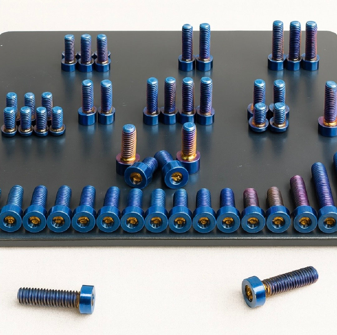 Titanium bolt kits
