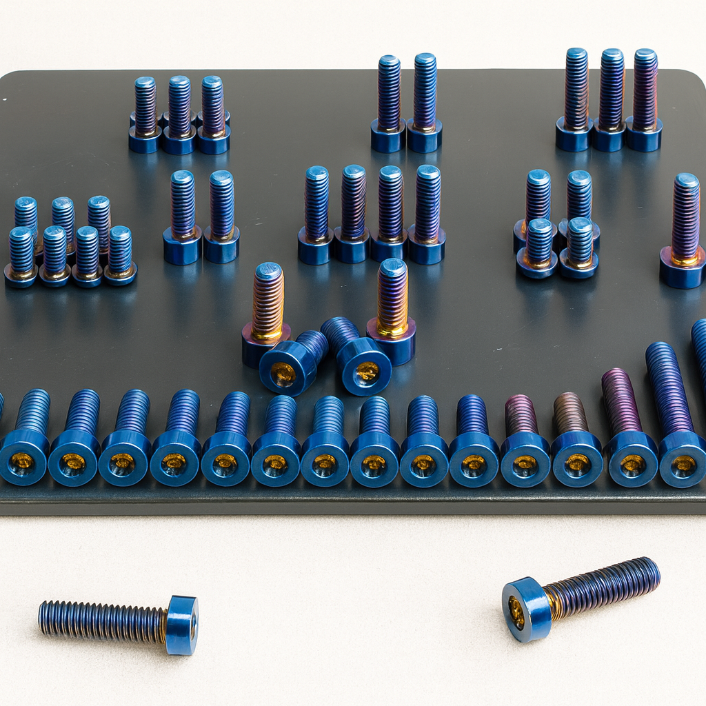 Full Titanium Kit For Altis Sigma – Star Racing