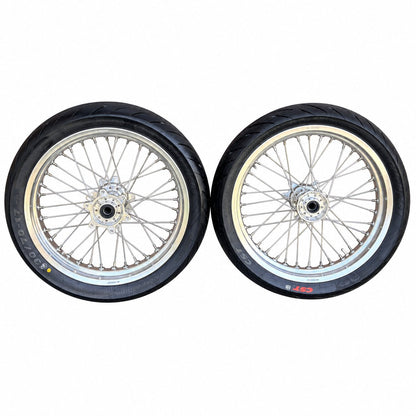 Ultra Bee supermoto wheel reference photo on white background
