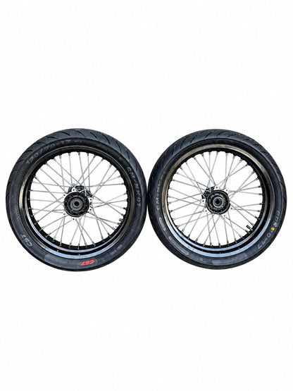 Ultra Bee supermoto wheel reference photo on white background