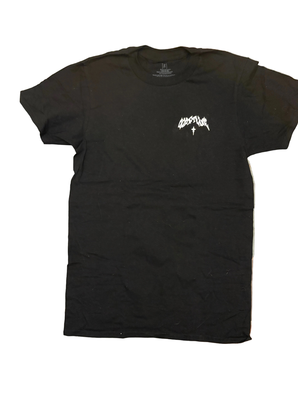 Black coastline T-shirt
