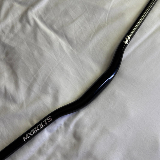 MXBOLTS Gloss Black Handlebar (31.8mm) (COLLECTIVE)